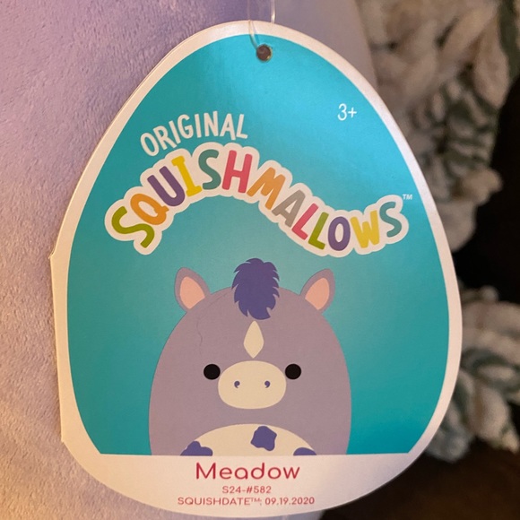 Squishmallows Toys Rare 24 Purple Horse Squishmallow Meadow Nwt No